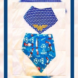 👶 2 NEW Custom Made Ecofriendly BiBdana Bibs 👶